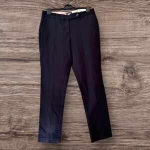 Lands’ End Women’s Black Chino Pants – Size 10, Fit 2 Preppy